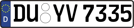 DU-YV7335