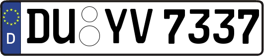 DU-YV7337