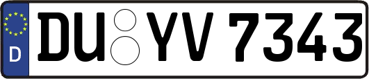DU-YV7343