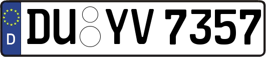 DU-YV7357