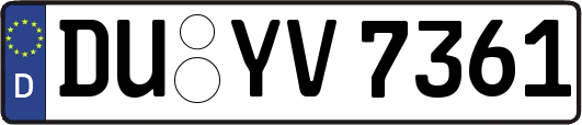 DU-YV7361