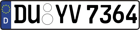DU-YV7364