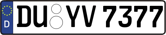 DU-YV7377