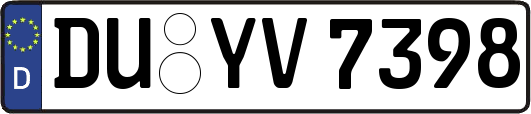 DU-YV7398