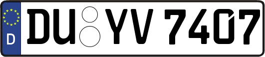 DU-YV7407