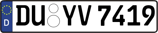 DU-YV7419