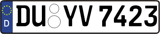DU-YV7423