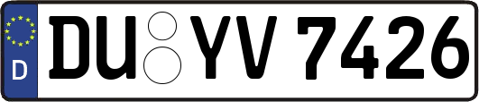 DU-YV7426