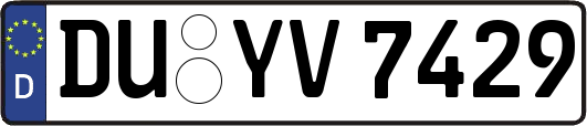 DU-YV7429
