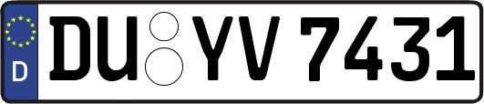 DU-YV7431