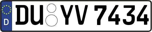 DU-YV7434