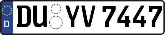 DU-YV7447