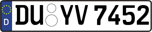 DU-YV7452