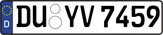 DU-YV7459