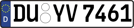 DU-YV7461