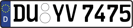 DU-YV7475