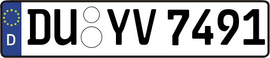 DU-YV7491