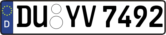 DU-YV7492