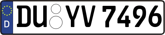 DU-YV7496