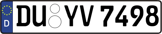 DU-YV7498
