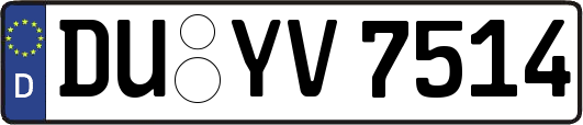DU-YV7514