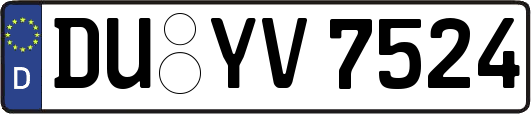 DU-YV7524