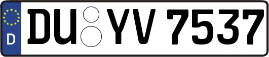 DU-YV7537