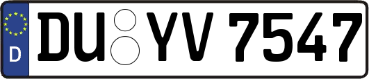 DU-YV7547
