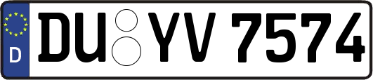 DU-YV7574