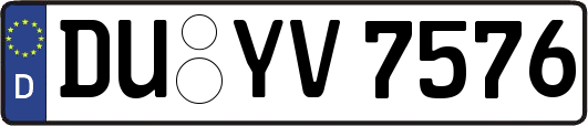 DU-YV7576