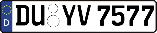 DU-YV7577