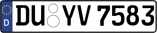 DU-YV7583