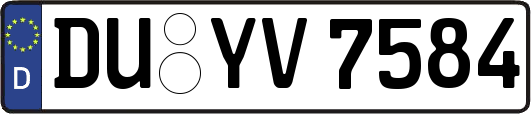 DU-YV7584