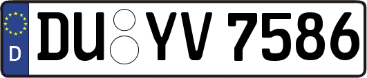 DU-YV7586