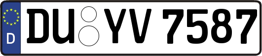 DU-YV7587