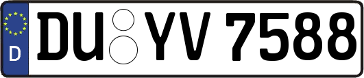 DU-YV7588