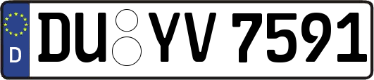 DU-YV7591