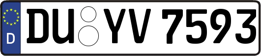 DU-YV7593