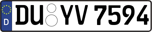 DU-YV7594