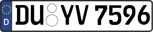 DU-YV7596