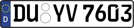 DU-YV7603