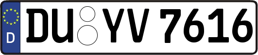 DU-YV7616