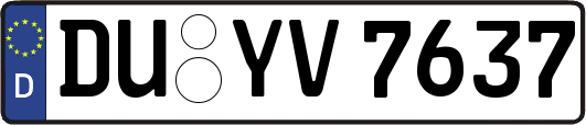 DU-YV7637