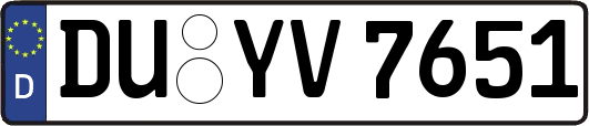 DU-YV7651