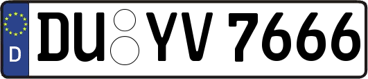 DU-YV7666