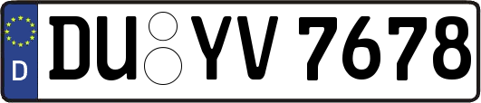 DU-YV7678