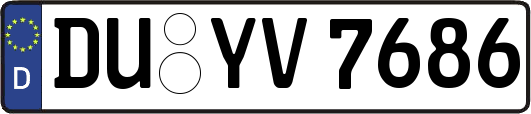 DU-YV7686