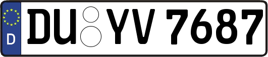 DU-YV7687