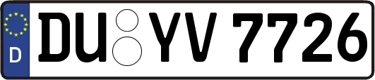 DU-YV7726