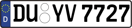 DU-YV7727